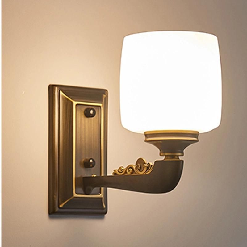 Chinese Living Room Dining Room Background Wall Lamp Modern Simple Corridor Wall Light
