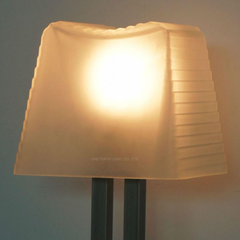 Classical Glass Light Bedside Reading Lamp Table Lamp for Guestroom