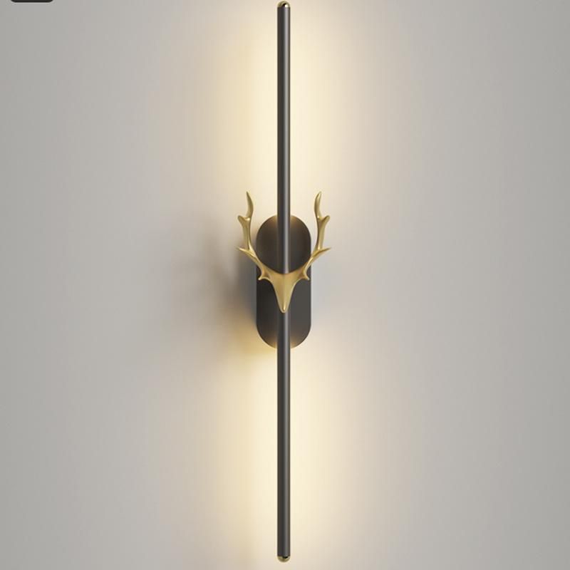 Strip Wall Lamp Modern Bedroom Bedside Light Luxury Living Room Hotel Corridor LED Wall Lamp
