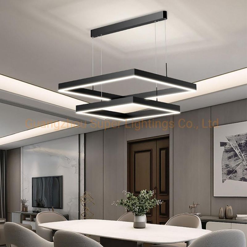 High Quality Square Decorative Lighting Home Pendant LED Light