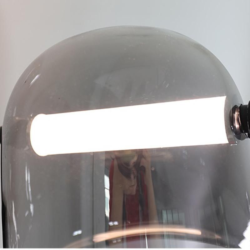 Creative Hotel Corridor Study Living Room Light Modern Simple Glass Bedroom Bedside Wall Lamp