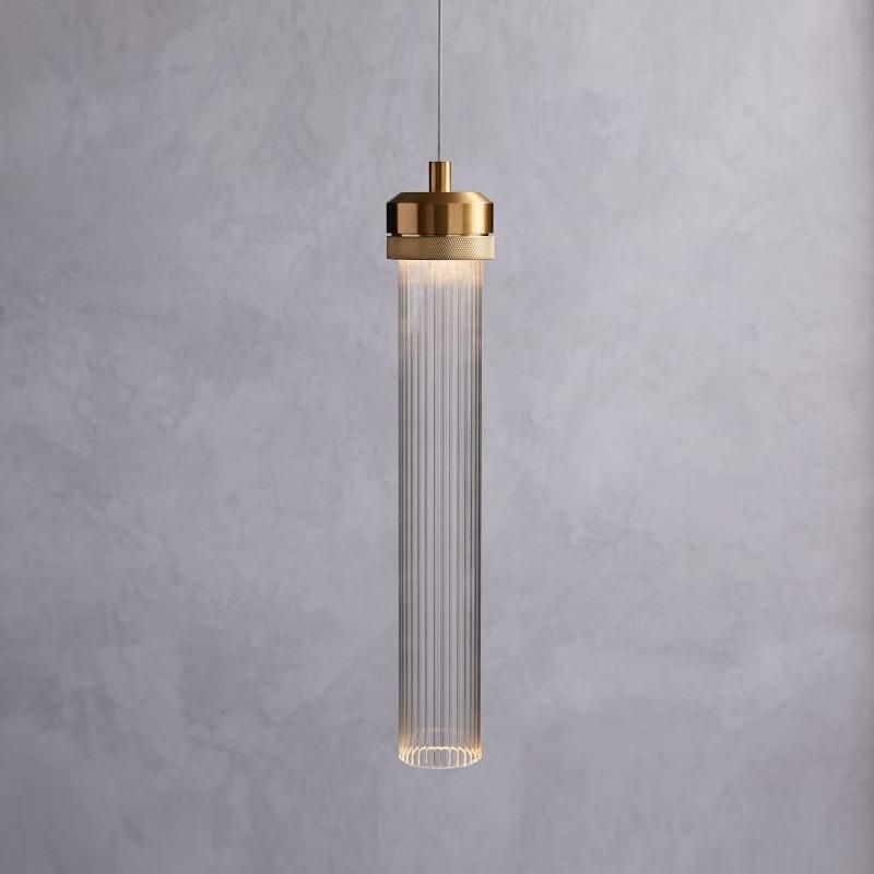 Modern LED Hanging Lamps Gold Home Decoration Pendant Lights Glass Lights (WH-GP-101)