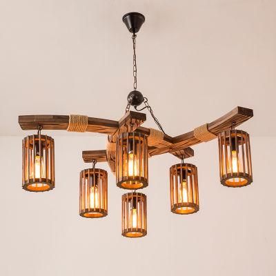 Modern Pendant Lighting Vintage Pendant Light Wood Light for Home Decoration