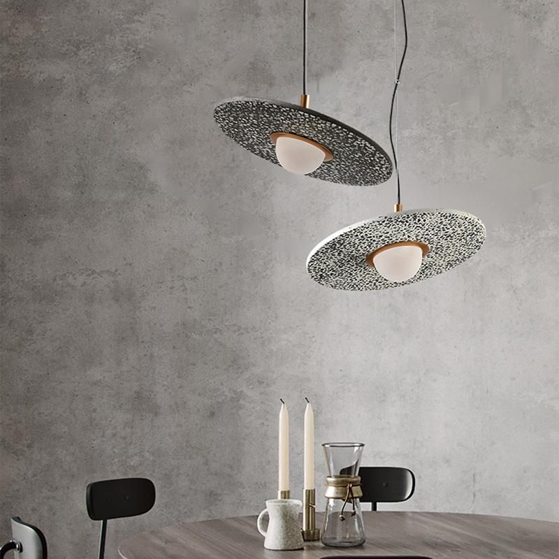 Chandelier Creative Industrial Style Cement Bar Restaurant Single Head Pendant Lamp