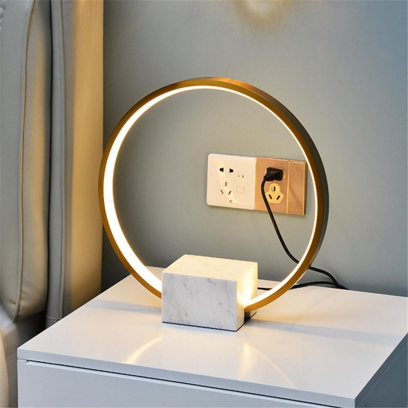Home Decoration Desk Reading Marble Table Lamp
