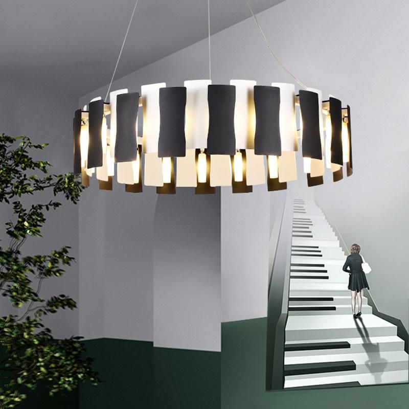 Circle Design Modern Style Living Room Dining Room Pendant Lamp