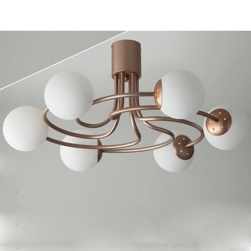 Nordic Modern Simple Lamp Luxury Living Room Light Bedroom Dining Room Creative Ceiling Light