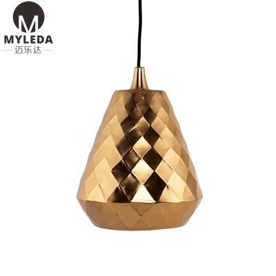 Sandy Gold Hanging Pendant Light Fixtures