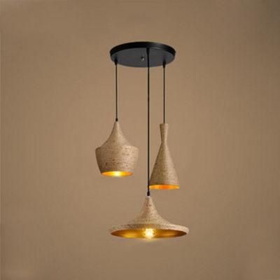 Modern Lighting Hemp Rope Lighting Pendant Lamp for Home Lighting Decoration