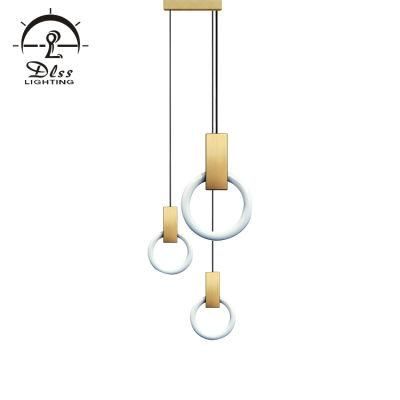 Modern Chandelier Project Suspension Light Plating Designer T9 Pendant Lighting
