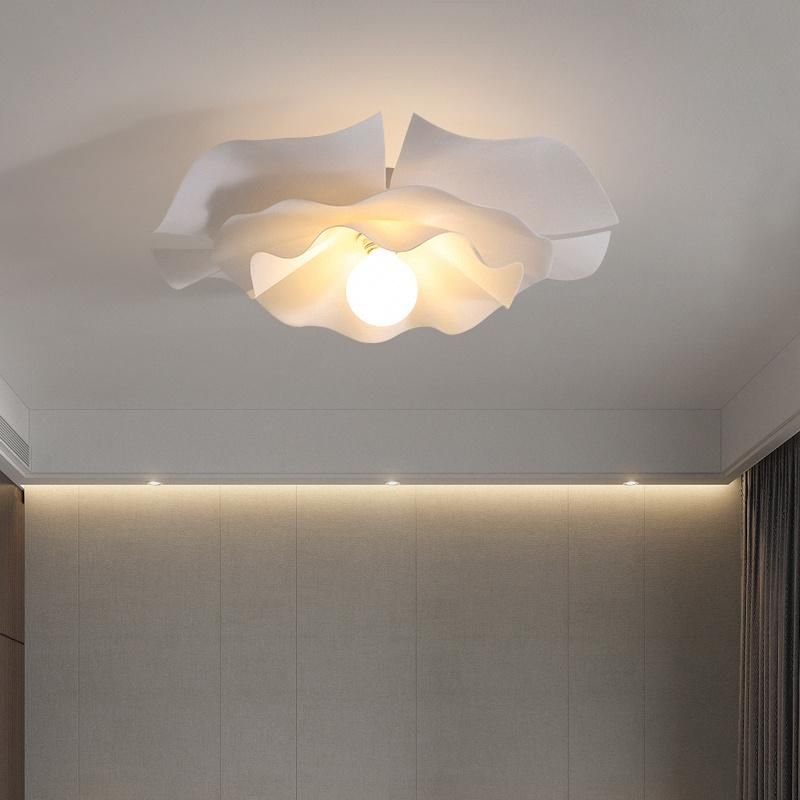 Petal Fabric Shape Art Design Ceiling Lamp Pendant Lamp Restaurant Lamp