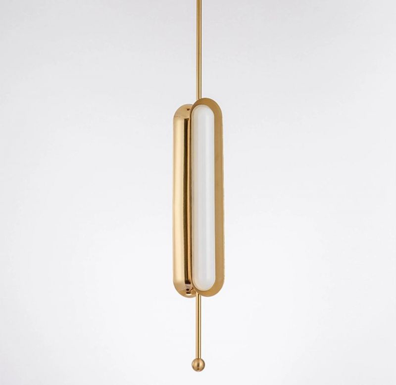 Modern Metal Pendant Lamp Designrer Simple LED Lights Nordic Loft Restaurant Kitchen Living Room Pendant Lamp (WH-AP-190)