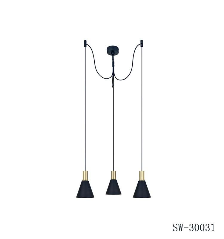 Dome Pendant Light Black Hanging Light Fixture E27 Base Vintage Metal Pendant Fixtures Hanging Lights, Perfect for Kitchen Island Dining Room Hallway Interior