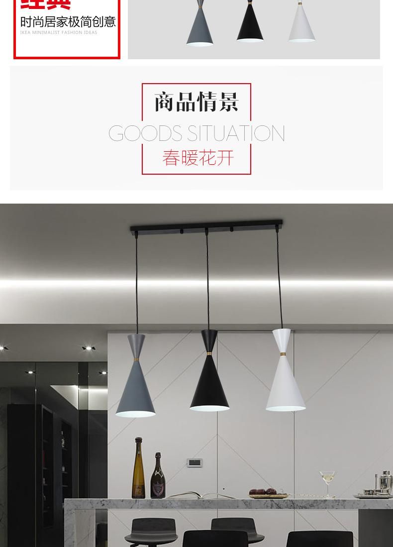 Modern Hotel Bar Fashion LED Decorative Pendant Lighting Chandelier