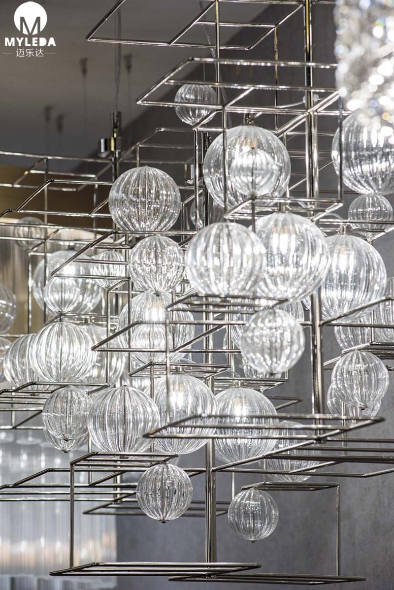 Decoration Custom-Made LED Chandelier Light for Hotel Lobby
