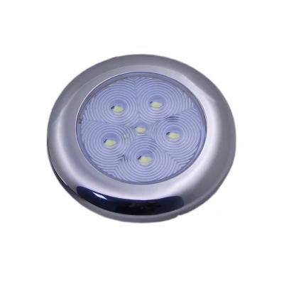 Waterproof Boat Deck Lights White Blue LED Dome Light