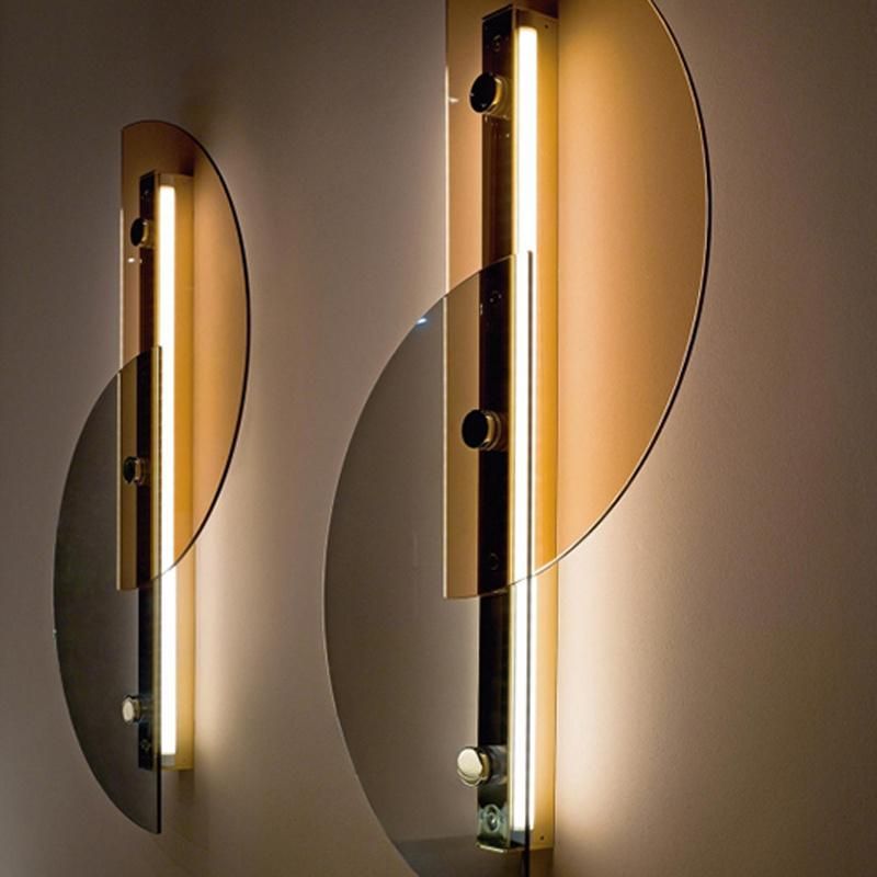 Creative LED Corridor Wall Lamp Bedroom Bed Rotate The Hotel Room Lighting