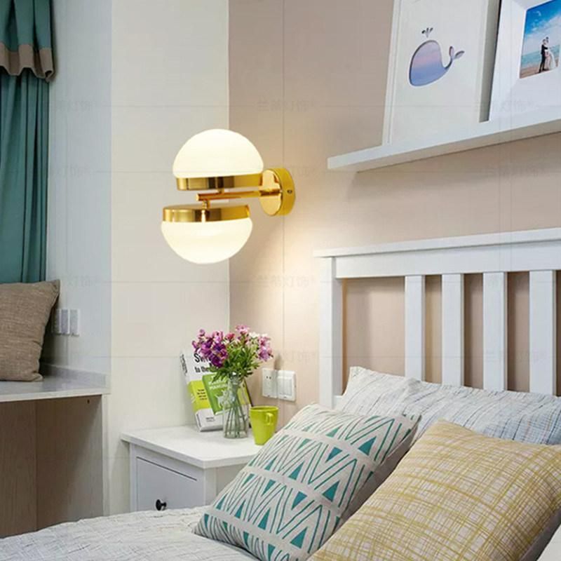 Creative Art Half Sphere Parlor Aisle Light Indoor Wall Sconce Lamps (WH-OR-149)