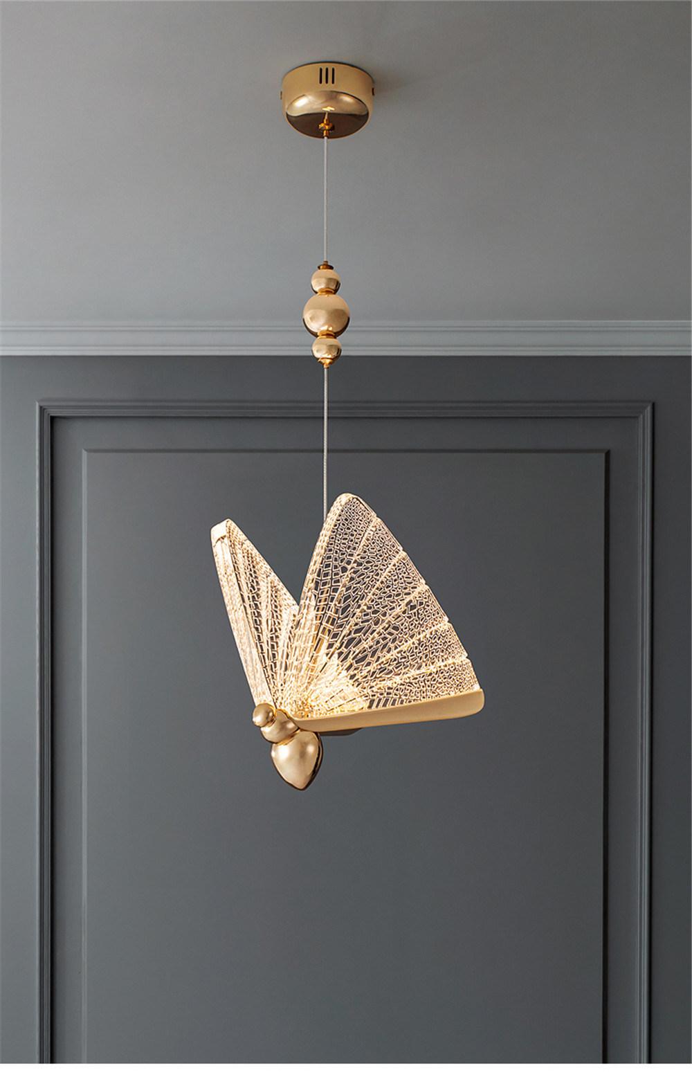 Butterfly Pendant Lights for Bedside Kid′ S Room Winfordo Lighting