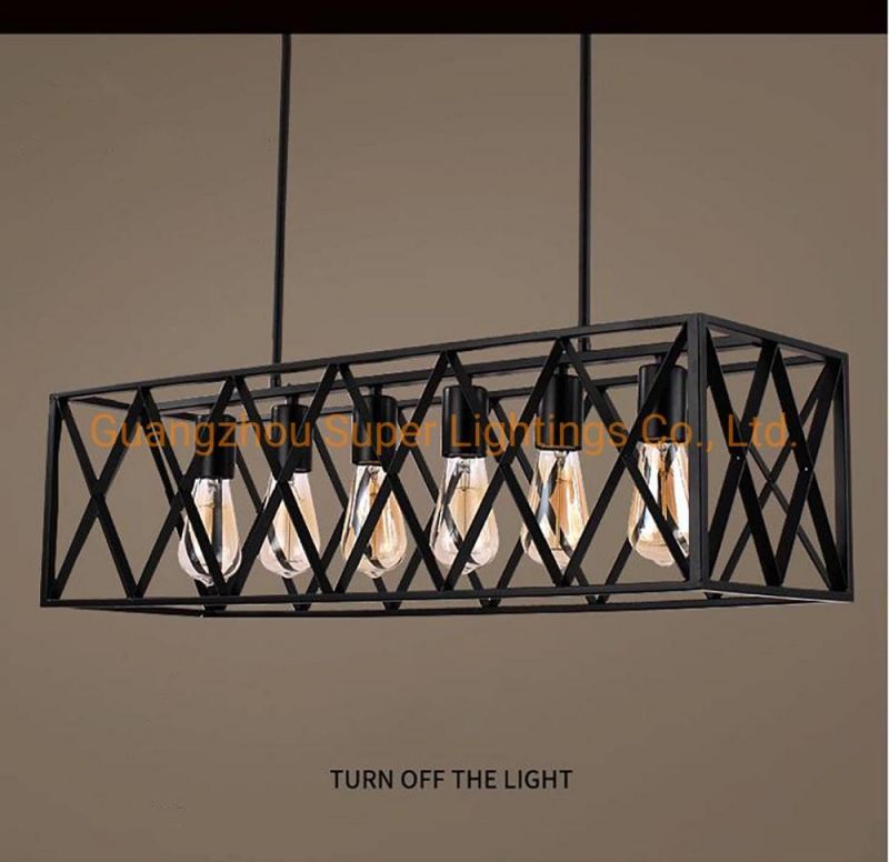 Industrial Design Deco Vintage Hanging Lamp for Dining Room