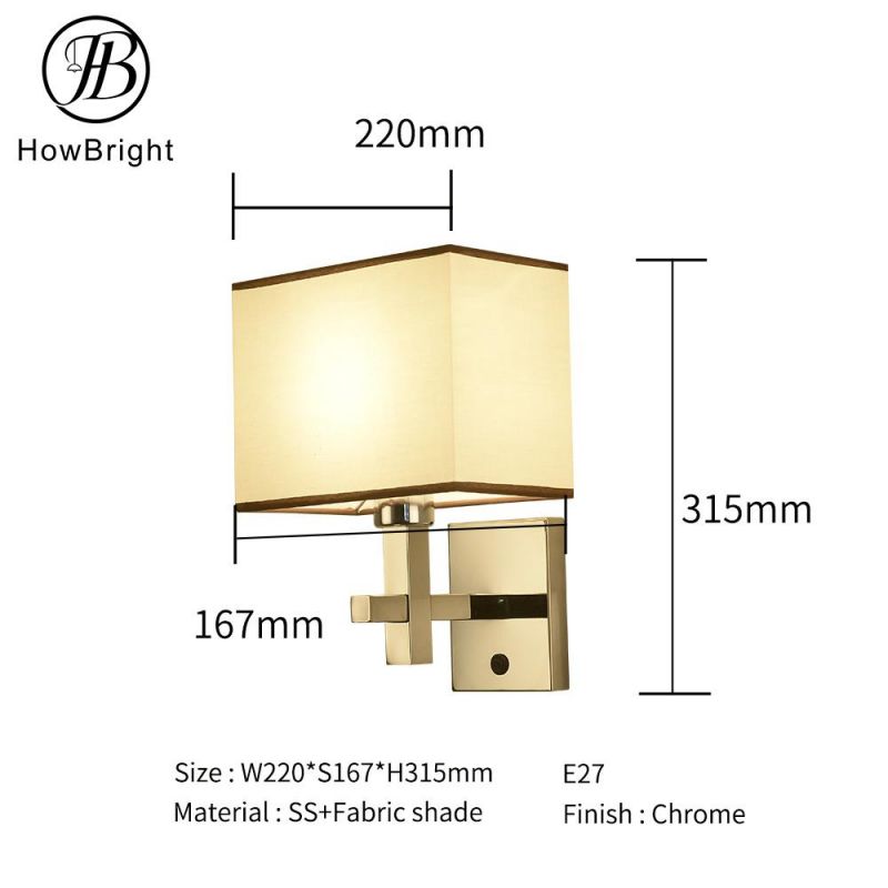 How Bright Modern Indoor Wall Lamp Living Room Wall Light Minimalist Wall Lamp for Hotel Bedroom Home