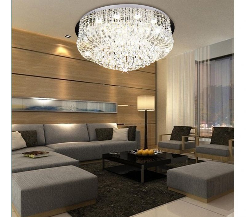 Ceiling Light Design Pendant Lamp Drop Fixture Indoor Crystal Chandelier (Om55106-600)