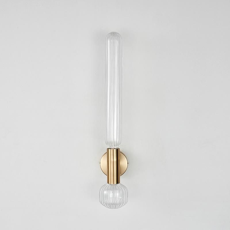 American Living Room Background Wall Glass Art Light Bedroom Bedside Corridor Wall Lamp