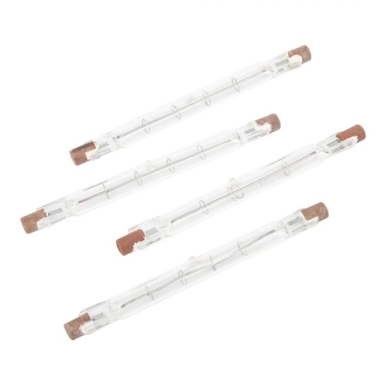 Iodine-Tungsten Tube Halogen Filament Lamp 230V 220V 500W for Light Illumination