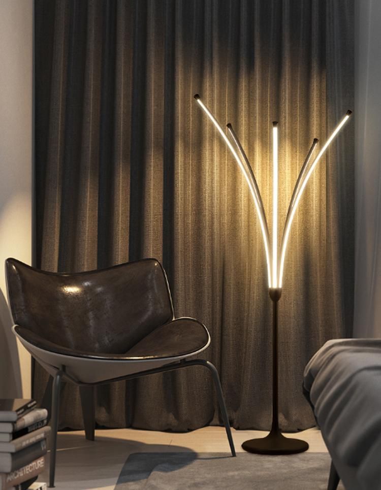 LED Light Ceiling Pendent Acrylic Modern Floor Lamp