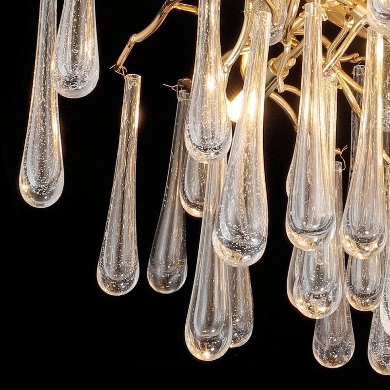 2022 Wholesale Indoor Living Room Bedroom LED Hanging Pendant Light Modern Luxury Chandeliers Crystal Light