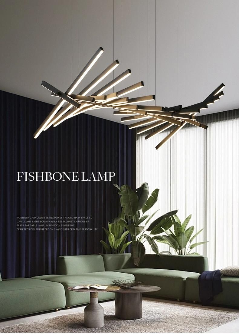 80W LED Nordic Modern Plastic Dining Living Room Cafe Creative Pendant Lights