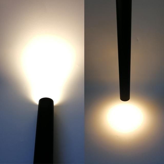 How Bright Modern Slim 3W Epistar COB LED Light Pendant Metal LED White Pendant Light