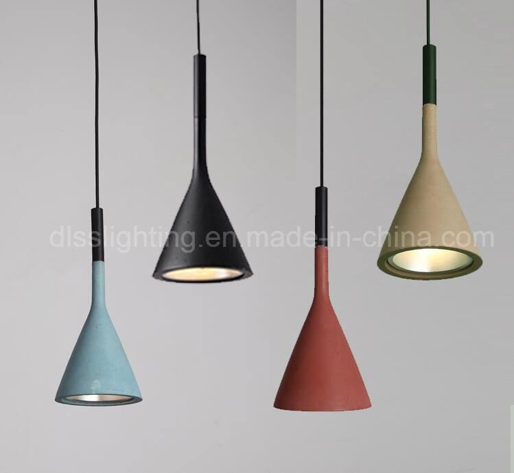 Modern Industrial Country Style Imitation Cement Pendant Lamp Decorating Western Restaurant