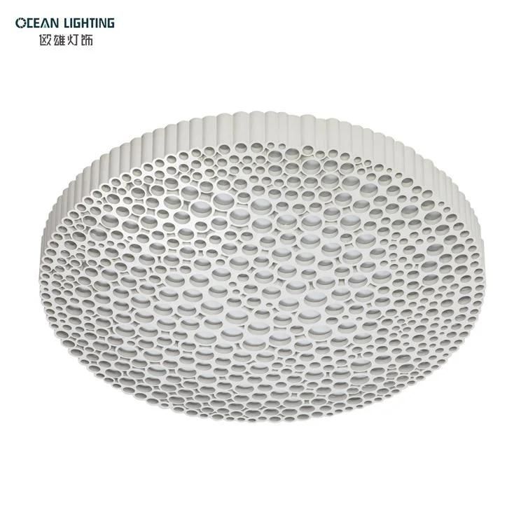 Ocean Lighting Luxury Vintage Living Room Simple LED Modern Ceiling Light for Indoor Lighting