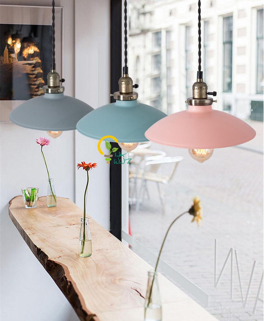 Nordic Metal Pendant Lamps Creative Store Bar Thorvald Industrial Vintage Cord Pendant Light (WH-AP-351)