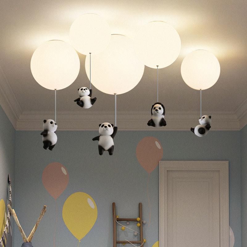 Balloon Lamp Children Room LED Light Modern Simple Bedroom Chandelier Lamp