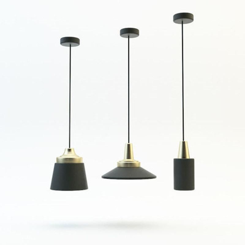 Creative Modern Decorative Restaurant Pendant Enerygy Saving Black Light