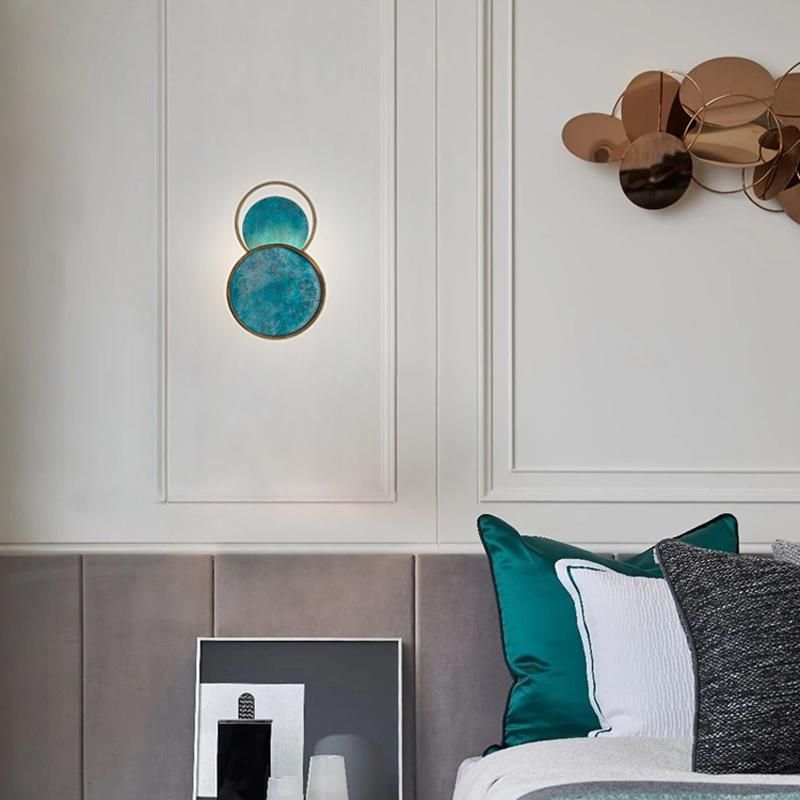 Modern Creative Living Room LED Wall Lamp Art Bedside Bedroom Wall Light