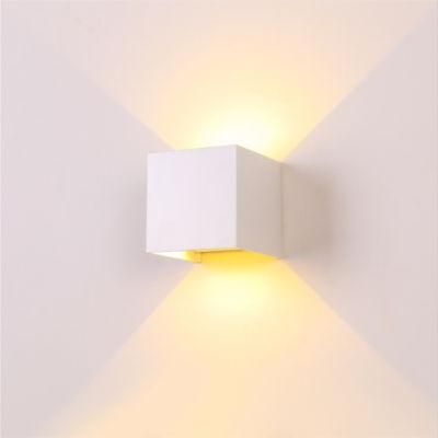 Spotlight Black LED Wall Lamp for Indoor Outdoor Decoration