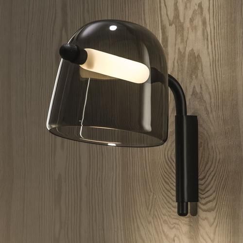 Modern Mona Glass Wall Lamps Nordic LED Wall Sconce Light (WH-OR-79)