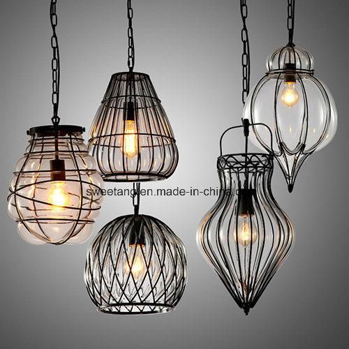 Home Lighting Pendant Lamp Hanging Ceiling Light Glass Pendant Lighting for Indoor Decoration