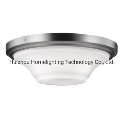 Jlc-H21 Satin Nickel Ceiling Flush Mount Lighting for Bedroom