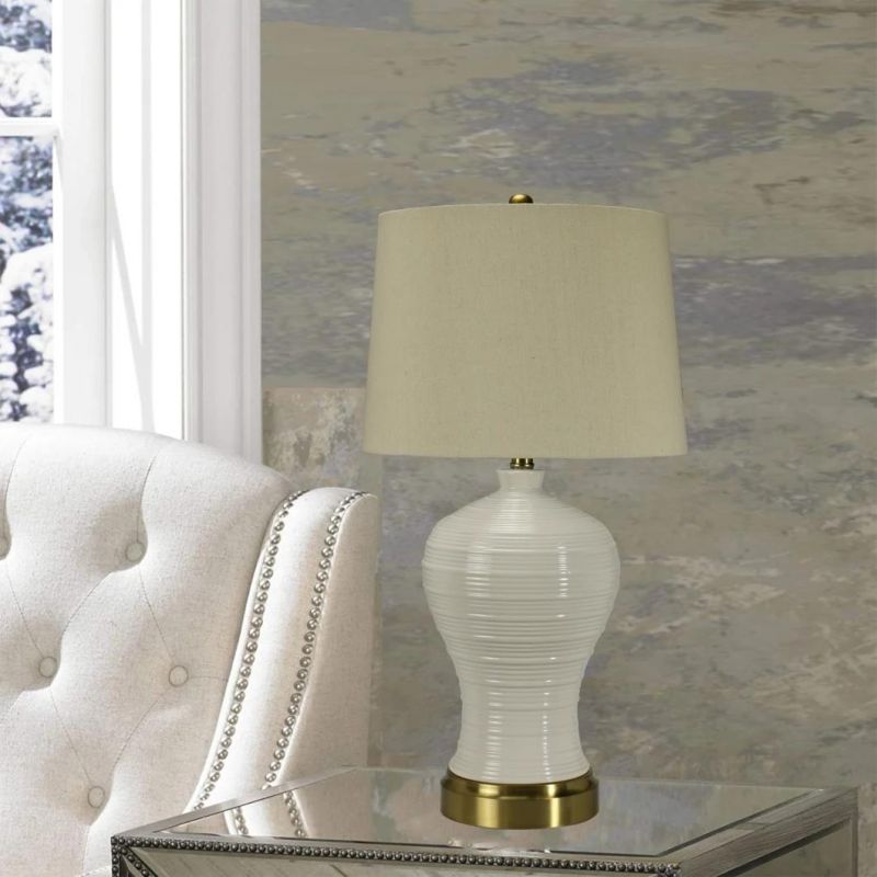 Customized Classic Modern Multi-Scene Application Desk Lamp Ceramic Light Porcelain Lamp