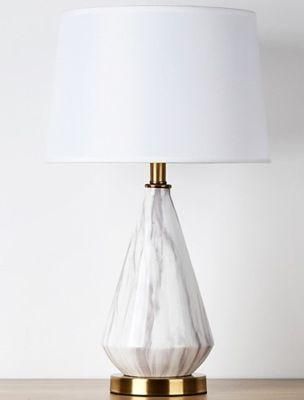 Light Luxury Post-Modern Simple Ceramic Table Lamp North European Bedside Lamp Living Room Bedroom Lamp