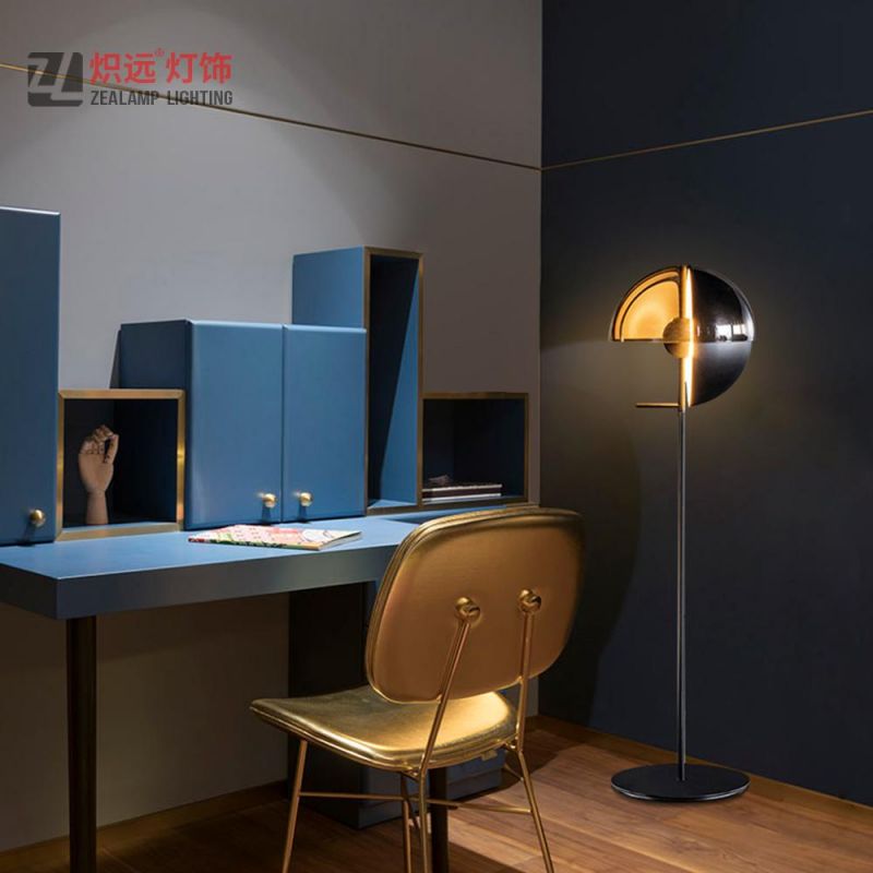 Modern Decorative Office Glass Floor Standing Lamp for Hotel