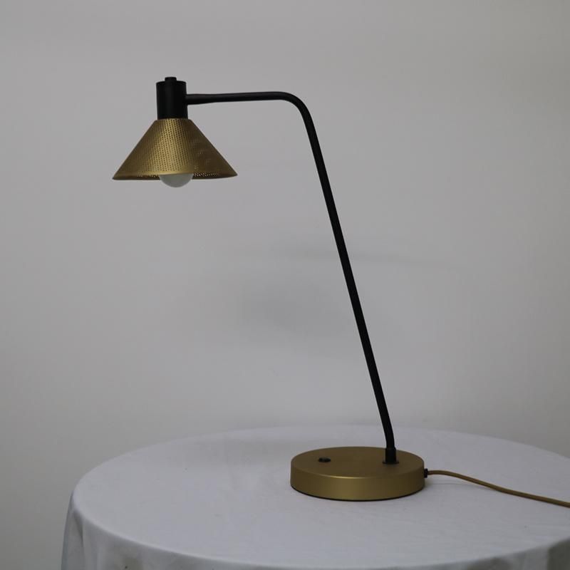 Metal Body in Matt Black Finish Table Lamp