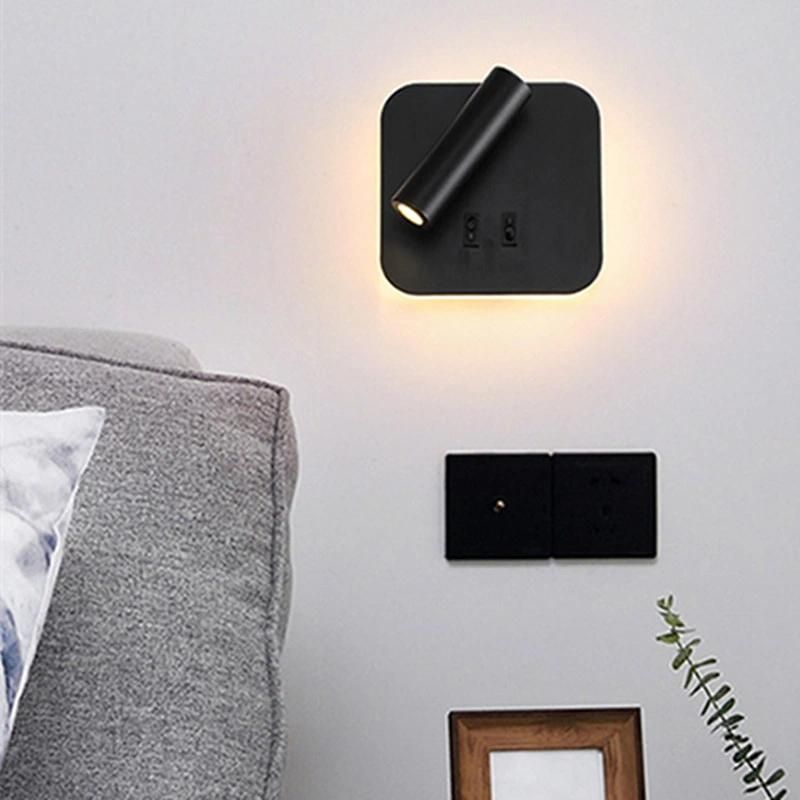 LED Wall Lamps 3W Reading Light 7W Backlight Reading Lamp Hotel (WH-OR-229)