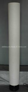 Tall Cylinder Paper Floor Lamp with Black Wooden Base (C5007201)