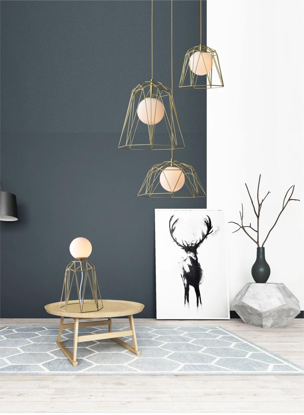 Luxury Glass Ball Indoor Decorative hanging Lighting pendant light