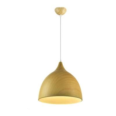 Chandelier Pendant Light Wood Hanging Ceiling Lamp for Restaurant